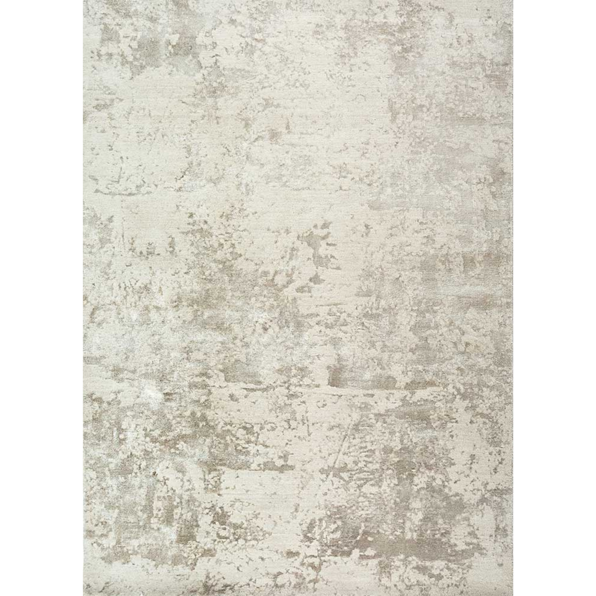 Project Error by Kavi Antique White/Sand Hand Knotted Rug