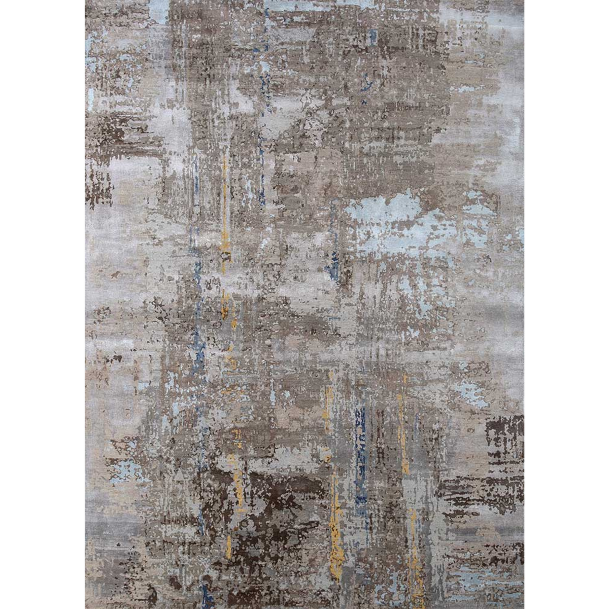 Project Error by Kavi Mink/Classic Grey Hand Knotted Rug