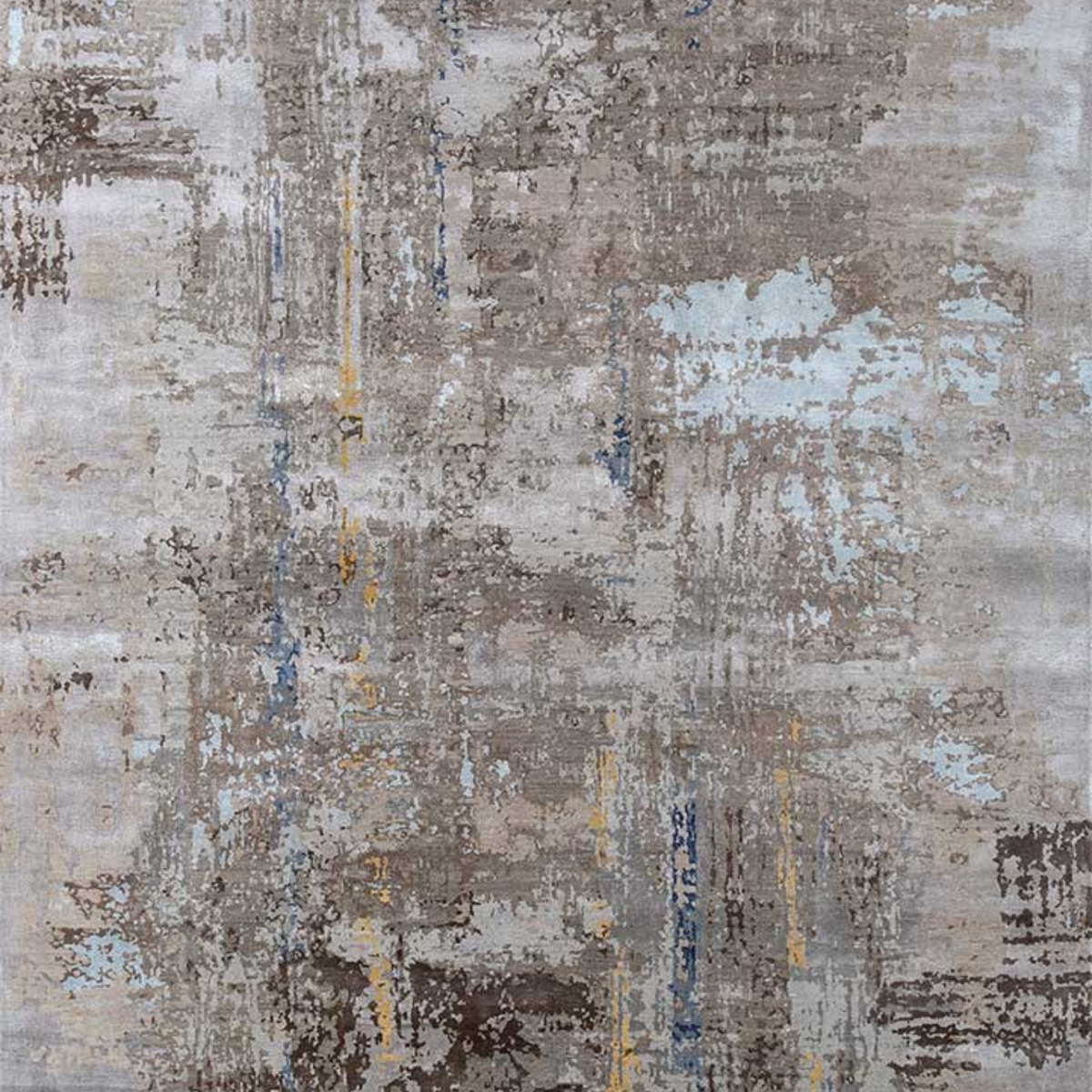 Project Error by Kavi Mink/Classic Grey Hand Knotted Rug