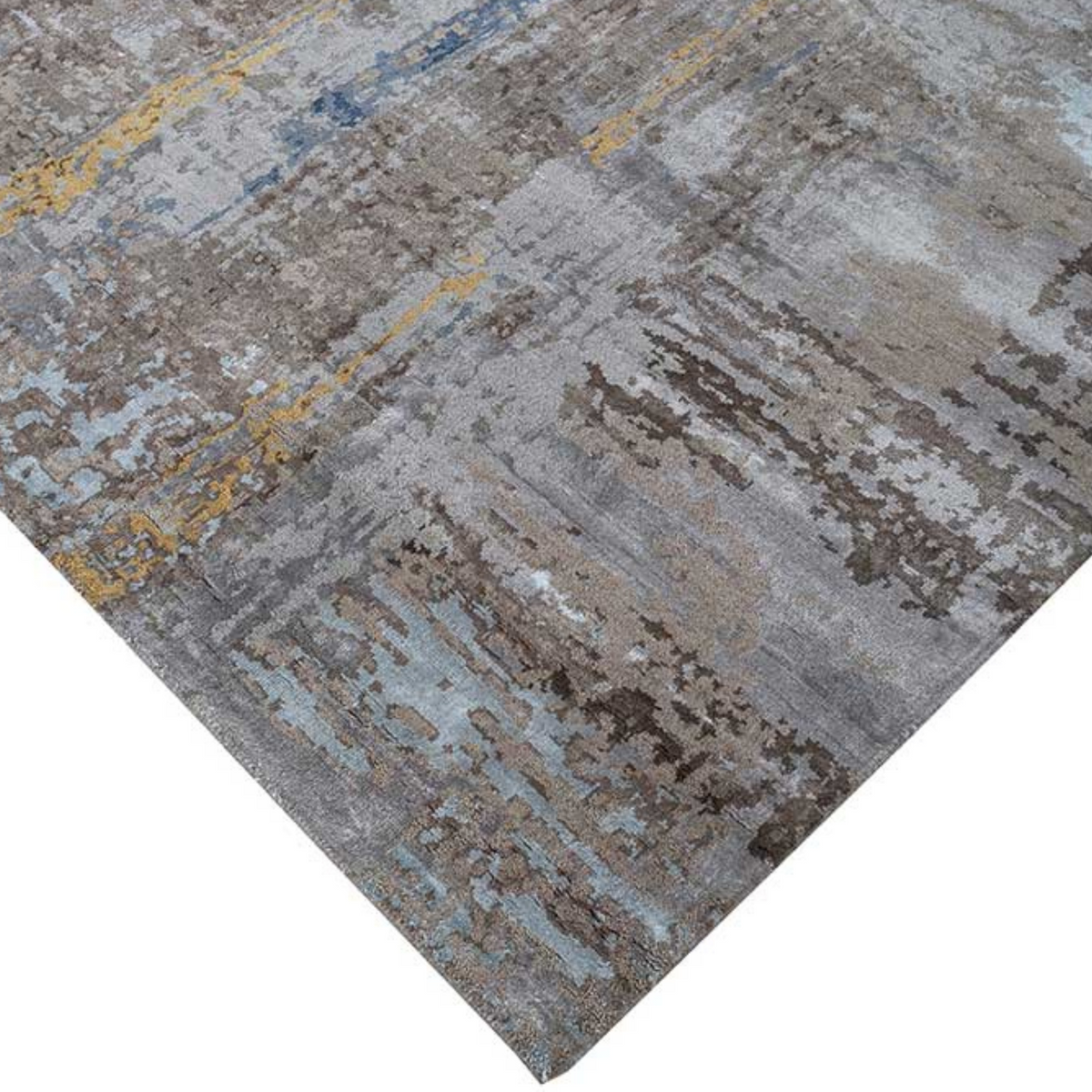 Project Error by Kavi Mink/Classic Grey Hand Knotted Rug