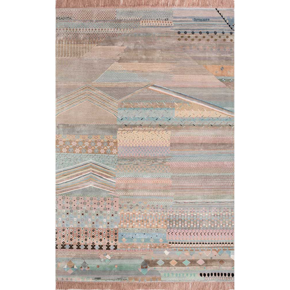 Manchaha "Puraani Yaadein" Hand Knotted Rug