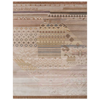 Manchaha Beige/Natural Brown Hand Knotted Rug