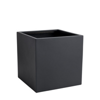 Coral Square Planter Pot Black