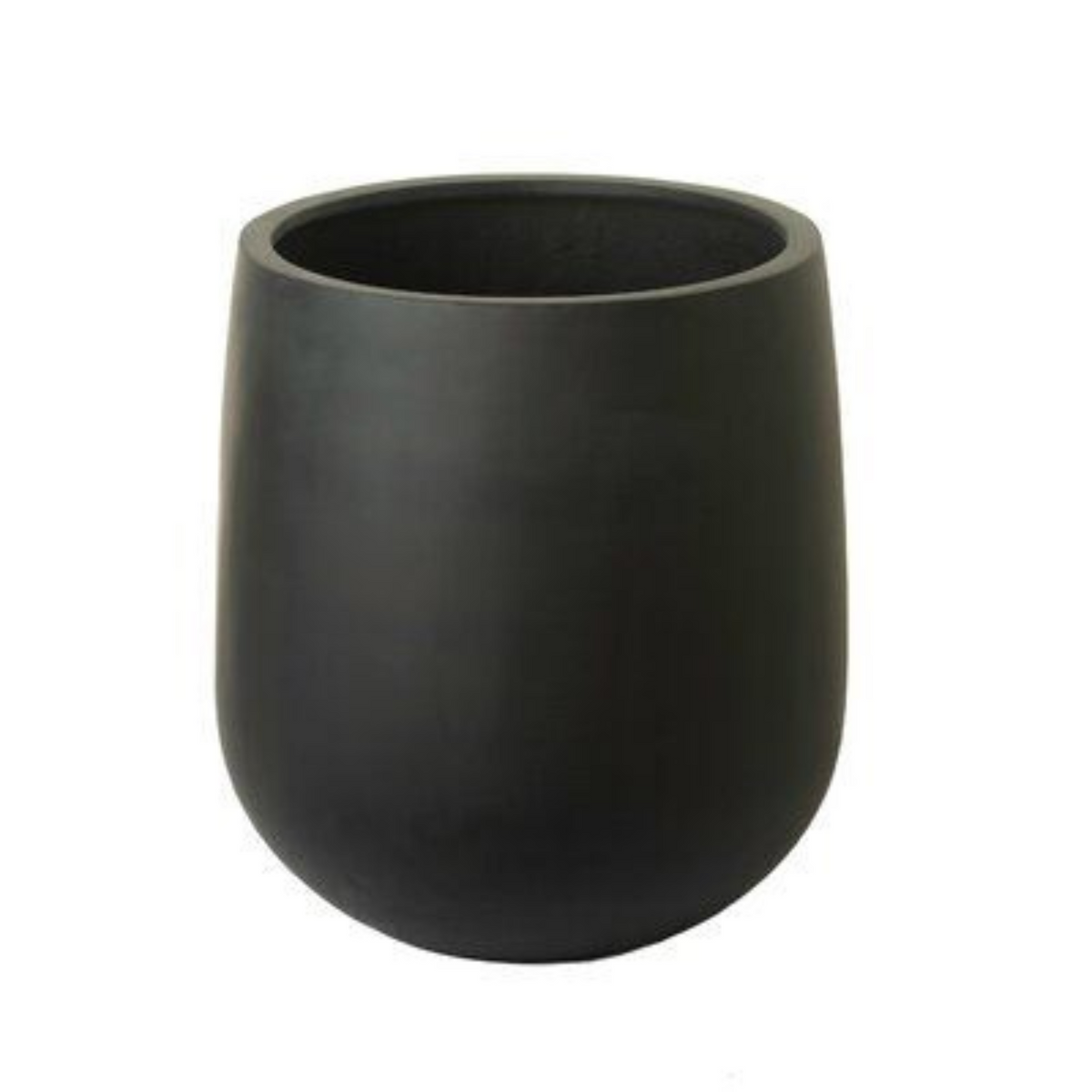 Swan Planter Pot Black