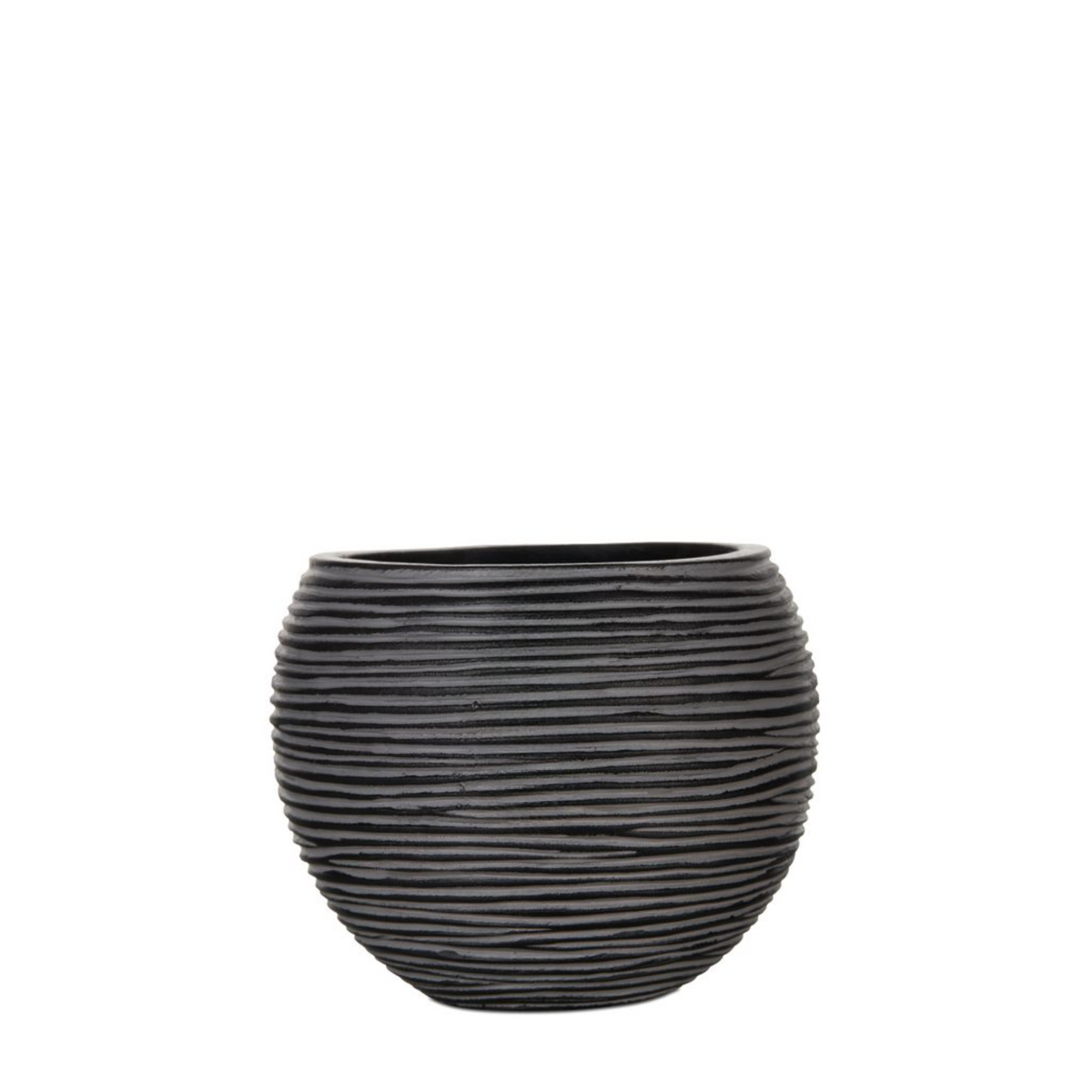 Luxe Planter Vase Ball Rib