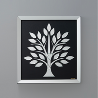 Handmade Mirrored Tree Wall Decor