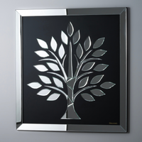 Handmade Mirrored Tree Wall Decor