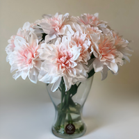 Blush Chrysanthemum Faux Floral Arrangement