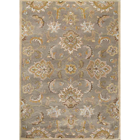 Kasbah Silver Grey/Soft Gold Hand Tufted Rug