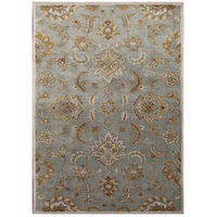 Kasbah Ice Blue/Antique White Hand Tufted Rug