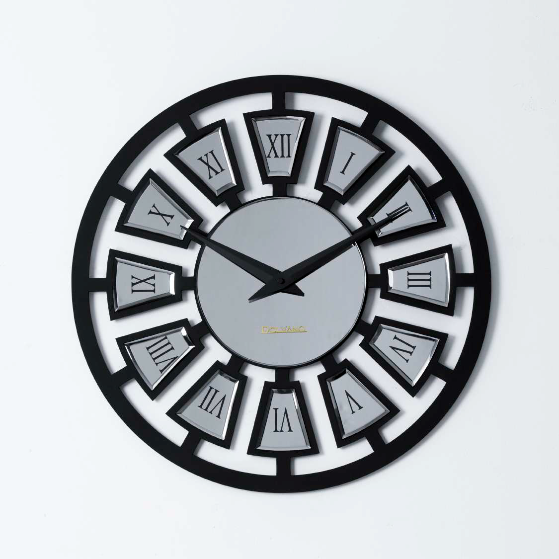 Modern Handmade Mirror Wall Clock