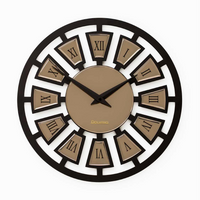 Modern Handmade Mirror Wall Clock