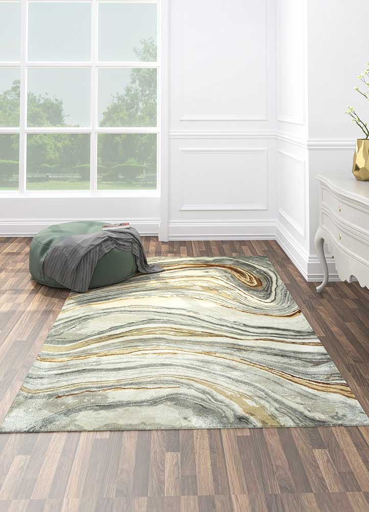 Genesis Classic/Medium Gray Hand Tufted Rug