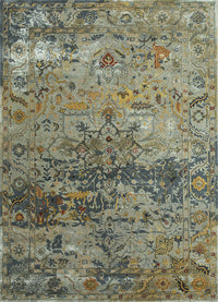 Mythos Smoke Blue Hand Tufted Rug