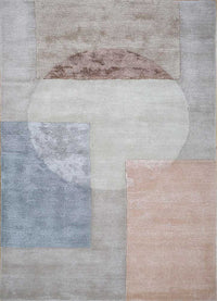 Caliedo Ivory/Pink Hand Tufted Rug