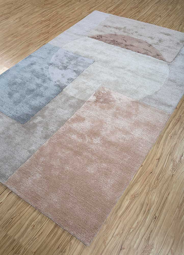 Caliedo Ivory/Pink Hand Tufted Rug