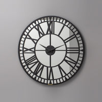 Minimalistic Classic Handmade Mirror Wall Clock