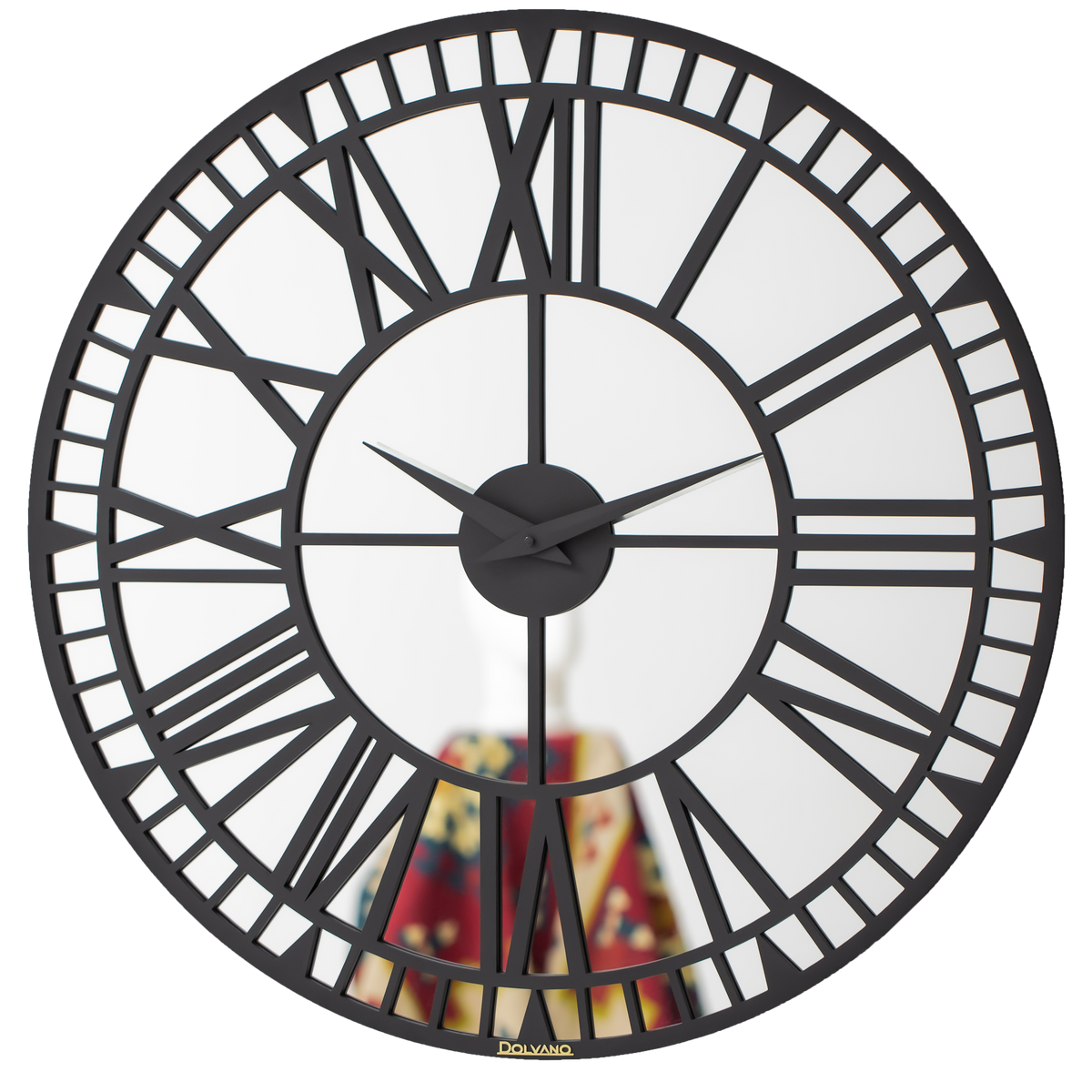 Minimalistic Classic Handmade Mirror Wall Clock